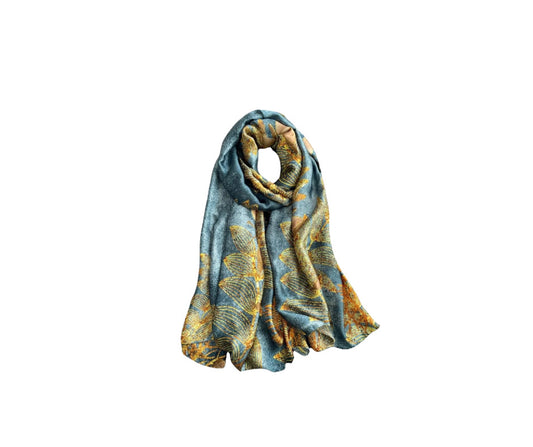 Pashmina & Silk Mulberry Scarf