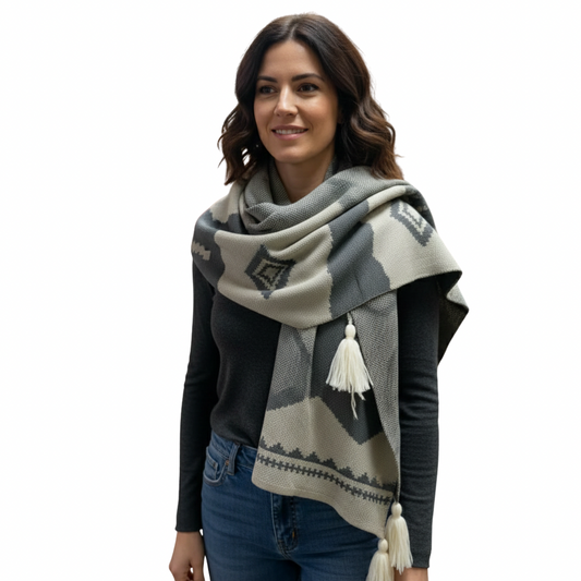 Authentic Reversible Poncho